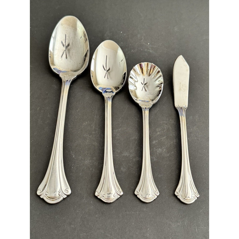 Wallace RESPLENDENCE Tablespoon Teaspoon‎ Sugar Spoon Master Butter Knife (4) - Picture 1 of 8